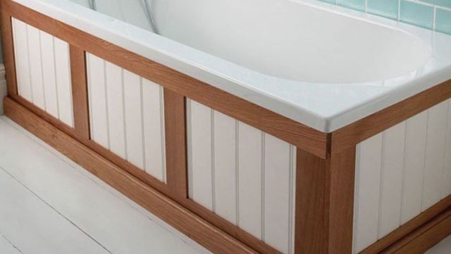 Чем закрыть ванну снизу — фото вариантов обшивки пространства под ванной