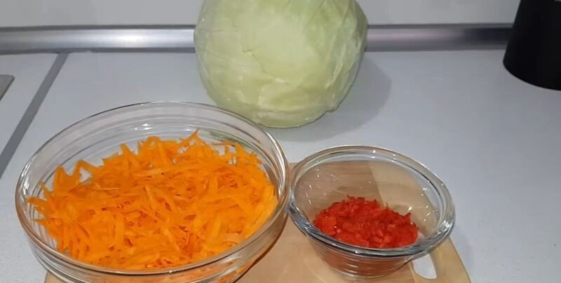 Вкусный салат из моркови постный