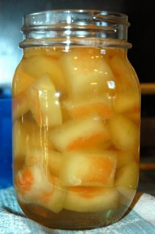 Консервирование кабачков с ананасовым соком на зиму