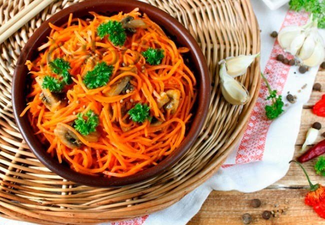 Салат по краковски с корейской морковью